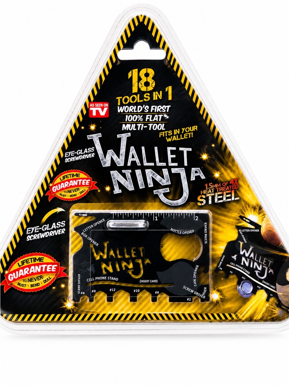 Multi-Tool Money Clip in Black